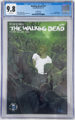 <b>CGC Graded [9.8] Image<br>The Walking Dead #171</b><br><p style="font-size:10px"> 1st App Princess - Variant</p>