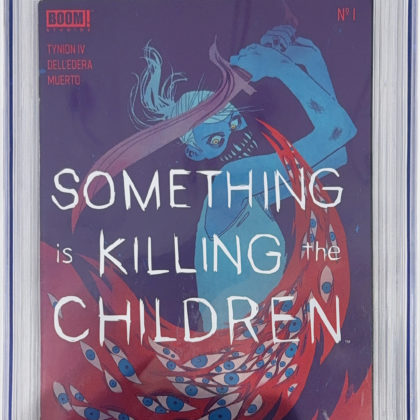 CGC Graded [9.6] BoomSomething is Killing the Children #1 Rare 2nd Print – 1st App Erica Slaughter