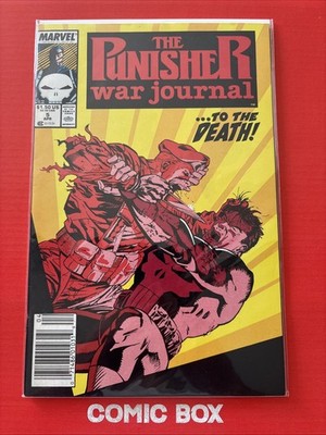 Marvel Comics The Punisher War Journal #5 1989 Rare Newsstand Variant