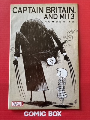 Marvel Comics Captain Britain And MI13 #12 2009 1:10 Wolverine Variant Skottie Y - Image 2