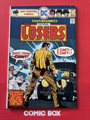 DC Comics Fighting Forces #158 1976 Bronze Age Kirby Featuring The Losers  - Image 2