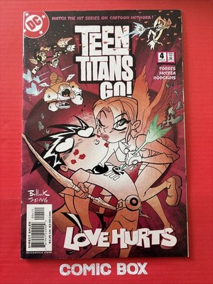 DC Comics Teen Titans Go! #4 2004 Low Print Run Love Hurts - Image 2