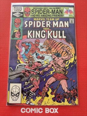 Marvel Comics Marvel Team-Up #112 1981 Bronze Age Spider-Man And King Kull