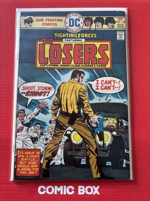 DC Comics Fighting Forces #158 1976 Bronze Age Kirby Featuring The Losers 