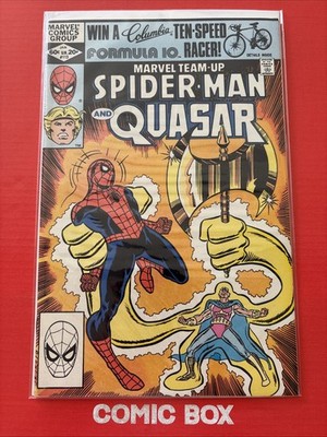 Marvel Comics Marvel Team-Up #113 1981 Bronze Age Spider-Man And Quasar