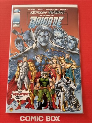 Image Comics Brigade #17 1995 Scarce In UK Extreme Sacrifice Aftermath