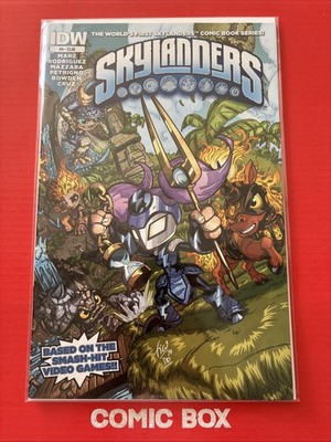 IDW Comics skylanders #4 2015 Low Print Run
