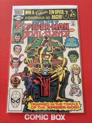Marvel Comics Marvel Team-Up #111 1981 Bronze Age Spider-Man And Devil-slayer