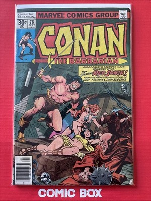 Marvel Comics Conan The Barbarian #78 1977 Bronze Age Cents