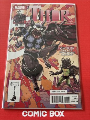 Marvel Comics Thor #2 2015 Scarce Rocket & Groot