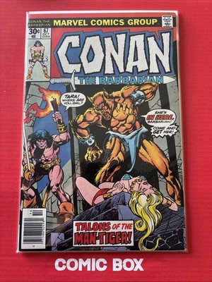 Marvel Comics Conan The Barbarian #67 1976 Bronze Age Cents