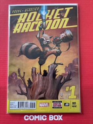 Marvel Comics Rocket Raccoon #1 2014 3rd Print Variant Skottie Young