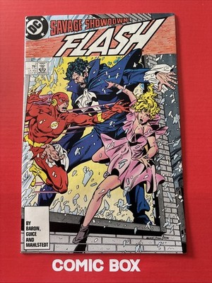 DC Comics Flash #2 1987 Savage Showdown - Image 2