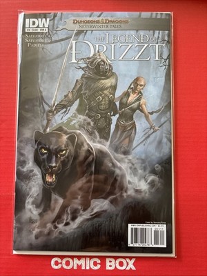 IDW Comics The Legend Of Drizzt #3 2011 Cover A Scarce
