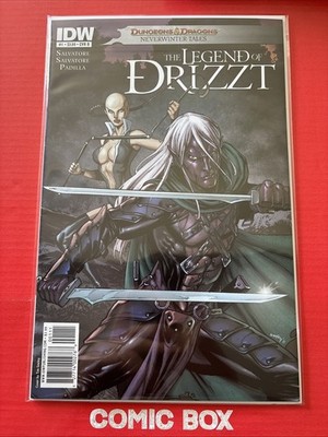 IDW Comics The Legend Of Drizzt #1 2011 Cover B Variant