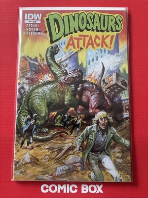 IDW Comics Dinosaur Attack #4 2013 Low Print Run 