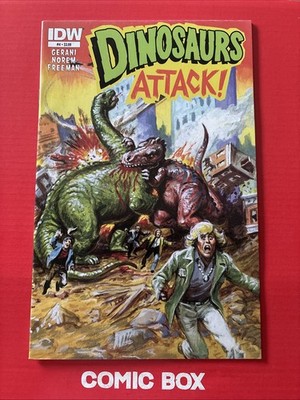 IDW Comics Dinosaur Attack #4 2013 Low Print Run  - Image 4