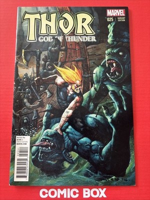 Marvel Comics Thor God Of Thunder #25 2014 Bisley Variant 1st Jane Foster Key - Image 2