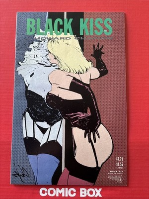 Vortex Comics Black Kiss 1988 Adults Only - Image 4