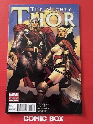 Marvel Comics The Mighty Thor #2 2011 Scarce 2nd Print Oliver Coipel Variant - Image 4