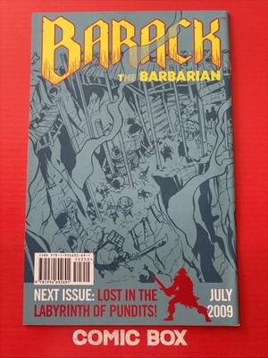 DDP Comics Barack The Barbarian #1 2009 Rare CVR B Variant - Image 5