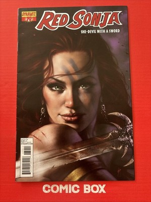 Dynamite Comics Red Sonja #19 2013 Parrillo Cover Hot She-Devil With A Sword - Image 4