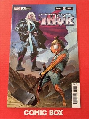 Marvel Comics Thor #9 2021 Fortnite Larroca Variant - Image 2