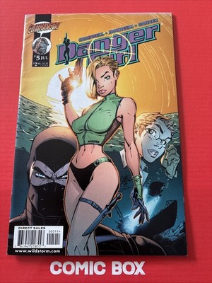 Cliffhanger Comics Danger Girl #5 1999 J.Scott Campbell CVR - Image 4