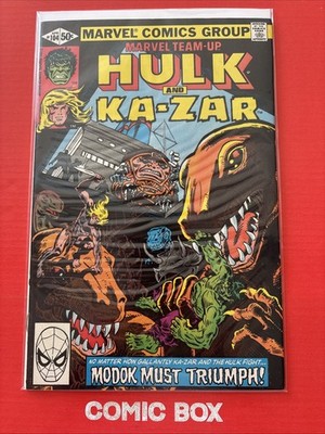 Marvel Comics Marvel Team-Up #104 1981 Bronze Age Hulk And Ka-Zar