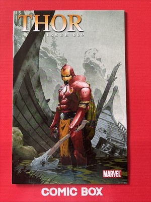 Marvel Comics Thor #609 2010 Ribic 1:15 Variant Iron Man - Image 2