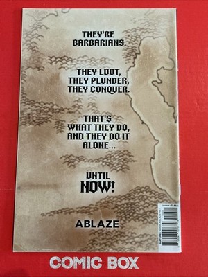 Ablaze Comics The Mighty Barbarians #1 CVR A 2023 - Image 3