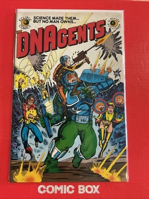 Eclipse Comics The DNA Agents #1 1983 Bronze Age