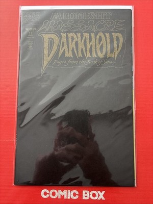 Marvel Comics Midnight Massacre Darkhold #11 1993 Black Cover