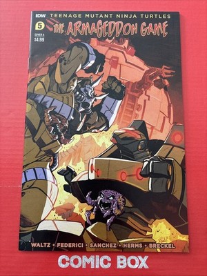IDW Comics Teenage Mutant Ninja Turtles #5 2023 The Armageddon Game - Image 2