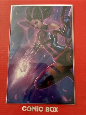 Marvel Comics X-Men #20 2023 Szerdy Psylocke Virgin Variant Megacan Orlando