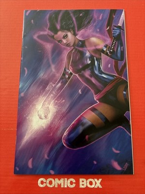 Marvel Comics X-Men #20 2023 Szerdy Psylocke Virgin Variant Megacan Orlando - Image 2