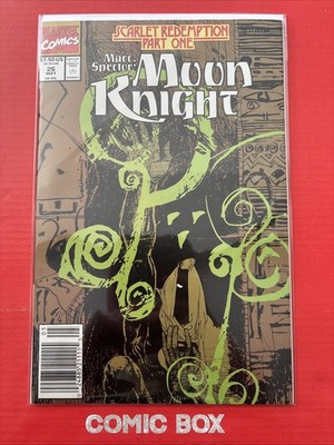 Marvel Comics Moon Knight #26 1991 Rare Newsstand Variant