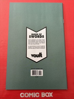 Vault Comics Queen Of Swords #3 2023 Cover B Variant Rare In UK