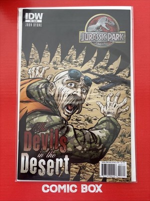 IDW Comics Jurassic Park #3 2011 Very Low Print Run The Devils In The Desert