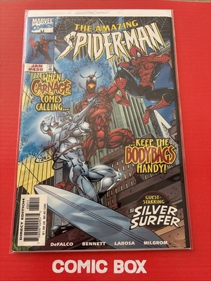 Marvel Comics The Amazing Spider-Man #430 1998 1st App Cosmic Carnage Key