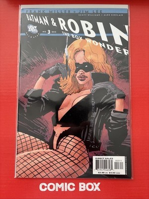 DC Comics Batman & Robin The Boy Wonder #3 2005 Jim Lee Frank Miller Cover B