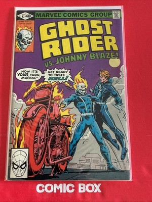Marvel Comics Ghost Rider #43 Bronze Age Cents 1980