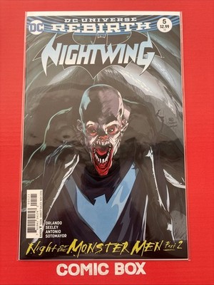 DC Comics Nightwing #5 2016 2nd Print Variant Rare