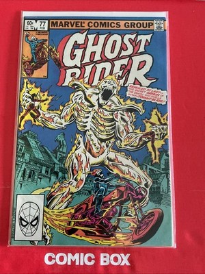 Marvel Comics Ghost Rider #77 Bronze Age Cents 1982