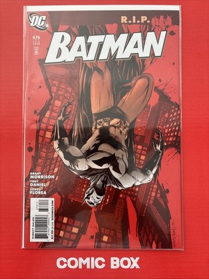 DC Comics Batman #676 2008 Very Rare 2nd Print Variant R.I.P