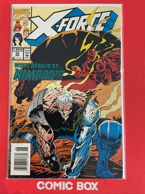 Marvel Comics X-Force #35 Rare Newsstand Variant 1994