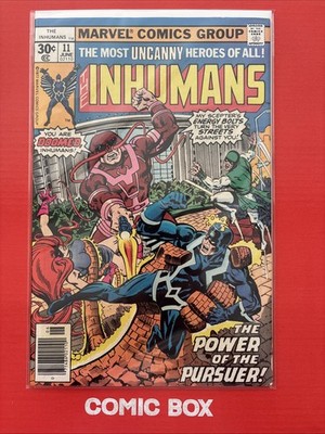 Marvel Comics The Inhumans #11 1977 Bronze Age Cents