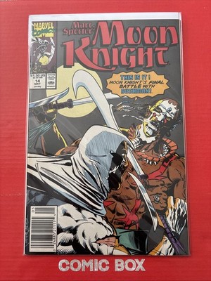 Marvel Comics Moon Knight #14 1990 Rare Newsstand Variant