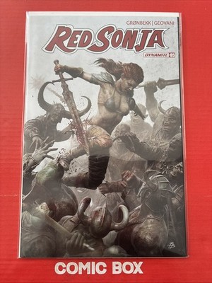 Dynamite Comics Red Sonja #5 2022 Barends Cover B Variant