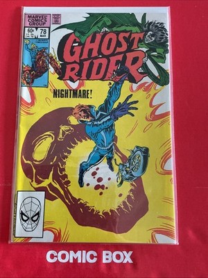 Marvel Comics Ghost Rider #78 Bronze Age Cents 1982